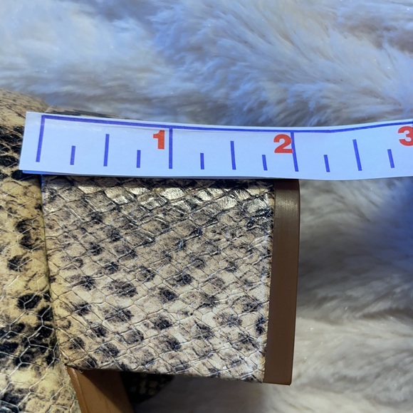 Cole Haan Eva Bootie Leather Embossed Snakeskin - Picture 15 of 17